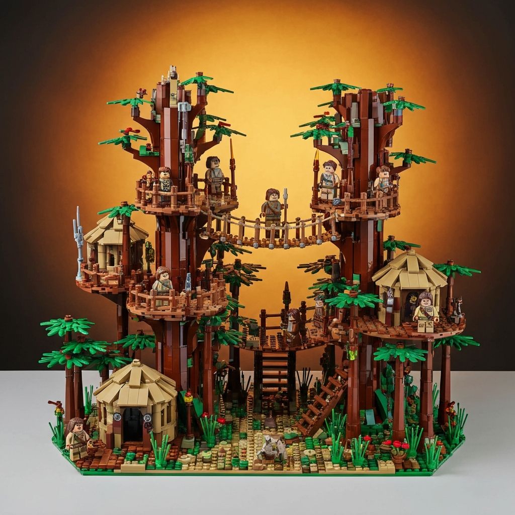 Ewok Village Star Wars Ultimate Collector: A Display Build Worth Your Shelf
