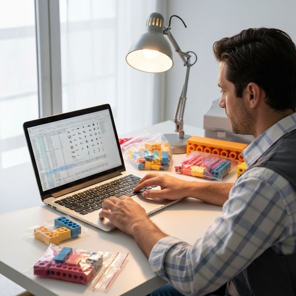 Builder using Rebrickable CSV to upload a Gobricks MOC parts list on Morebybourn