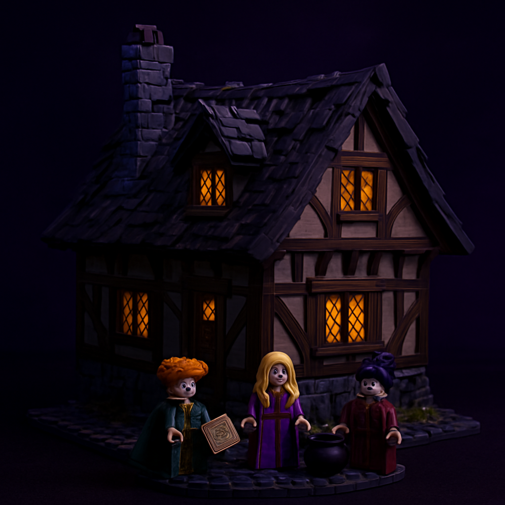 Sanderson Sisters' Cottage 21341: Build, Display, Repeat