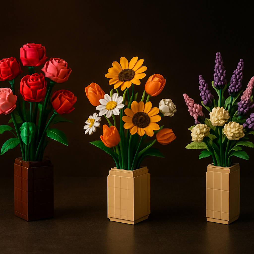 How to Build and Customize a LEGO Flower Bouquet Alternative That Lasts