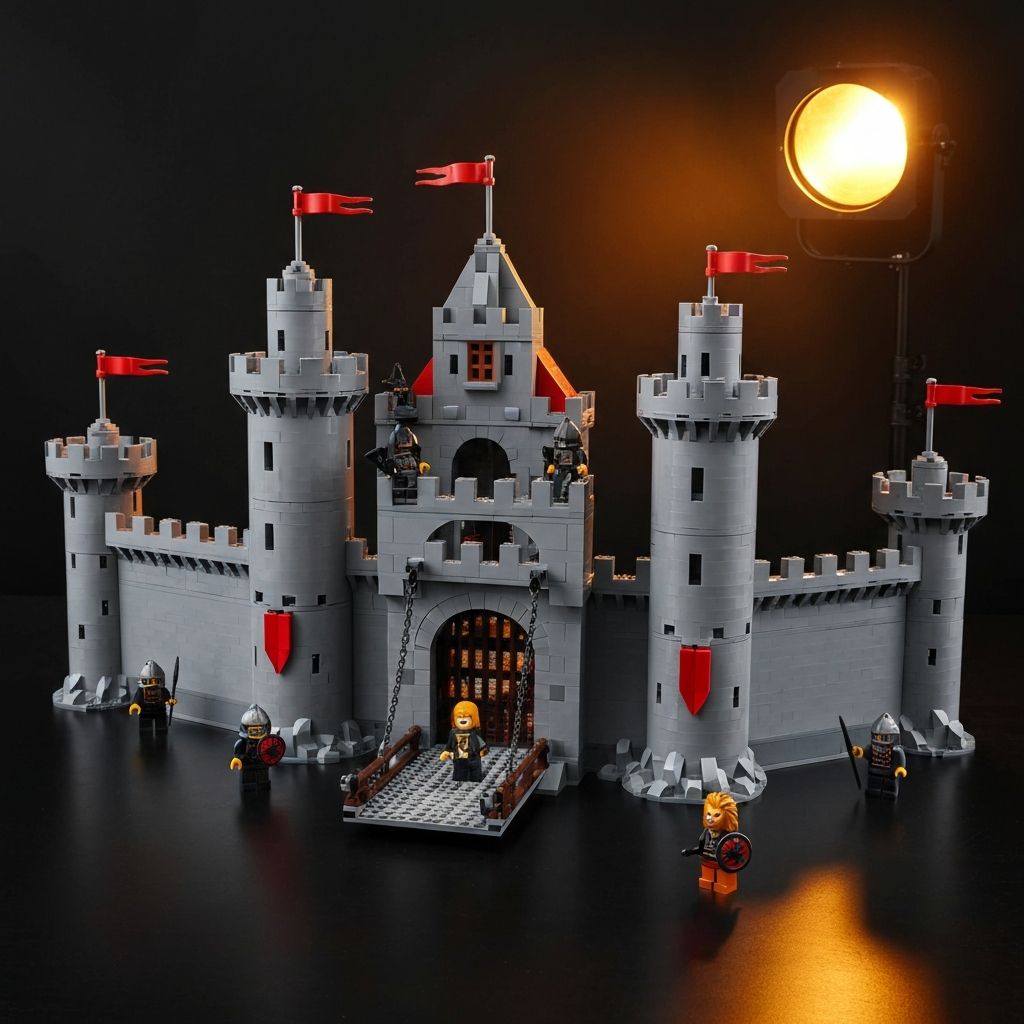 Lion Knights' Castle 10305 Icons: Complete Build, Display, and MOC Expansion Guide