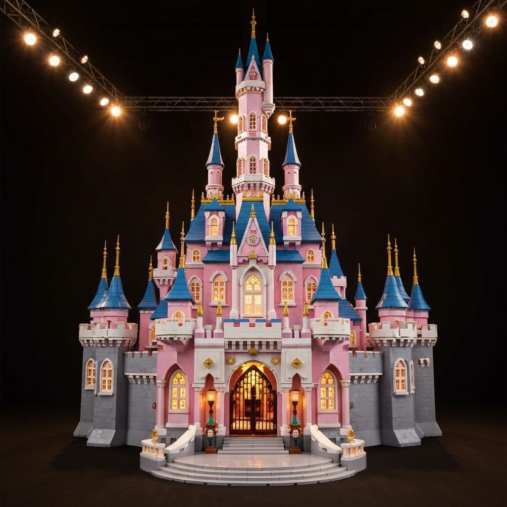 Build the Magical Princess Castle Building Set