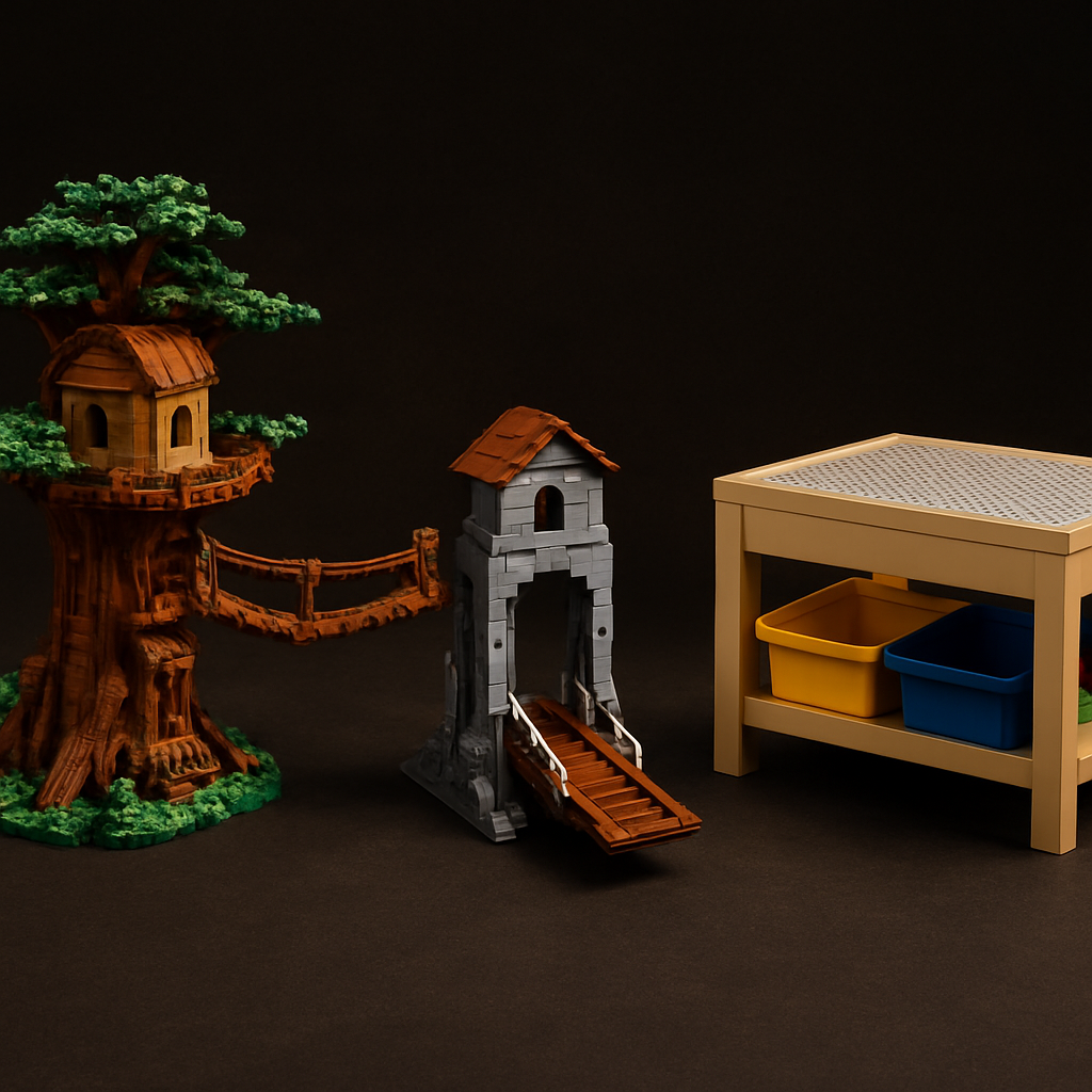 How to Choose, Build, and Get the Most Out of Village Tree House Sets, Servo Builds, and Family Building Tables