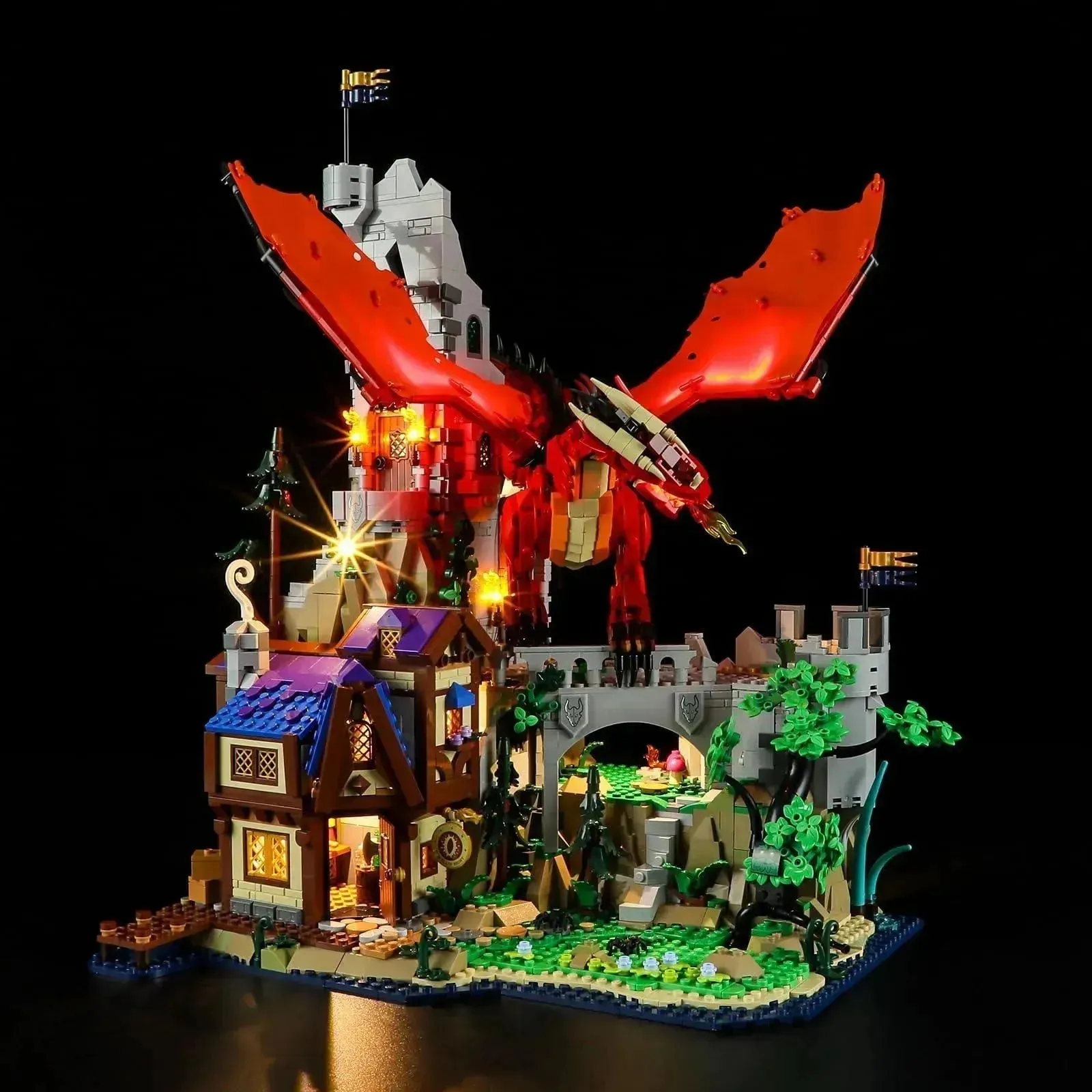 Dungeons & Dragons: Red Dragon's Tale 21348 LED Lighting Set
