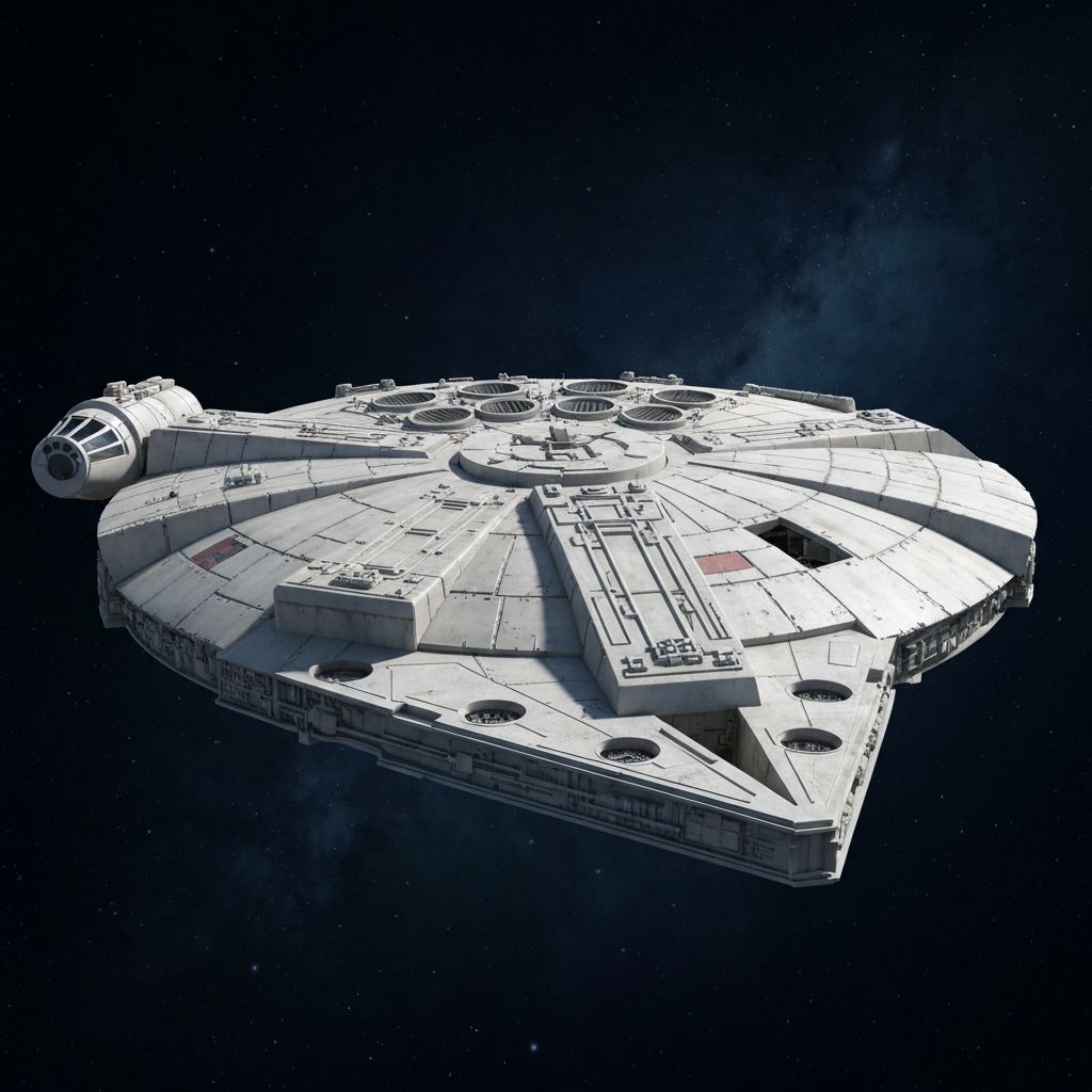 Millennium Falcon 75257