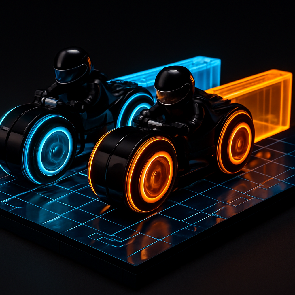 Tron Legacy Light Cycles 21314 Ideas - Image 3