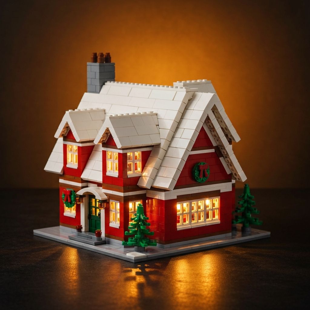 Build the PZX Christmas House for Your Village