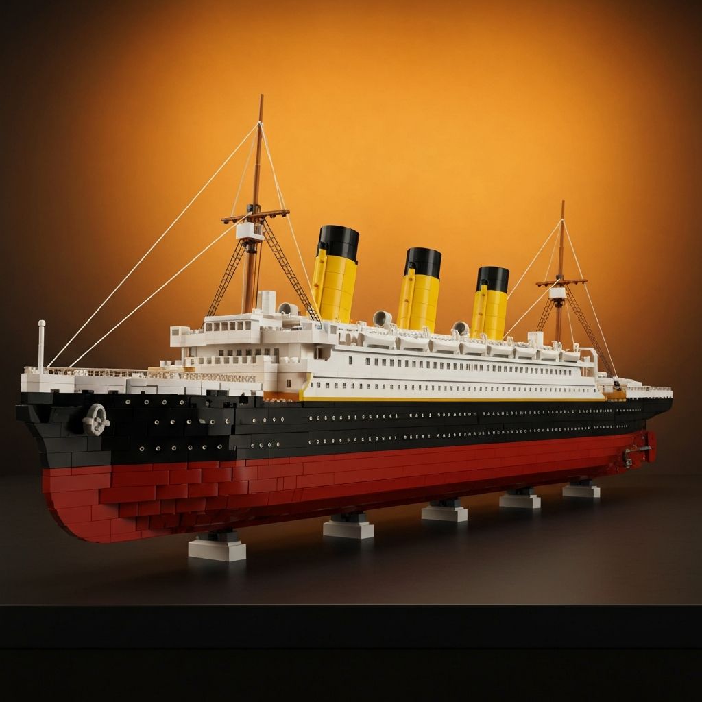 Titanic 10294 Creator Expert: Engineering Breakdown, Display Setup, and LED Upgrade Guide